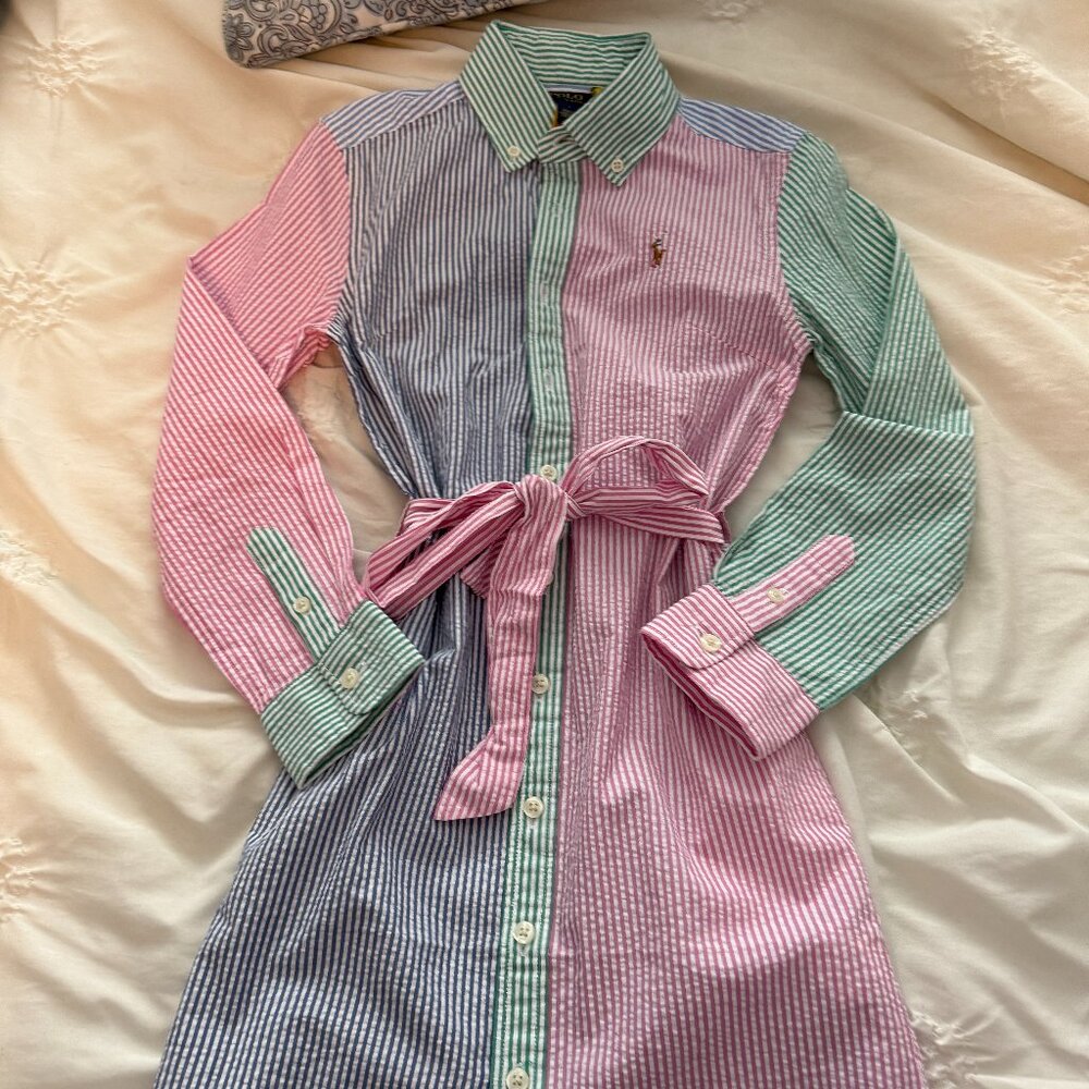 Polo Ralph Lauren Girls Multicolor Dress